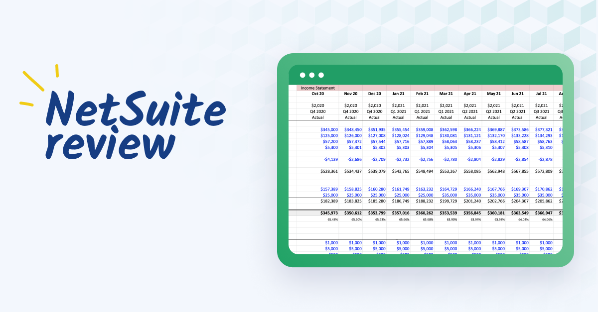 Netsuite review: Pros, cons, ratings, & alternatives